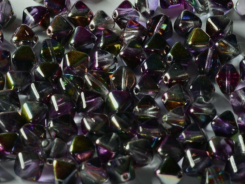 Bicone Beads 6 mm, Crystal Magic Purple, Czech Glass
