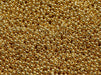 Round Beads 2 mm, 24KT Gold Plated, Czech Glass