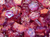 Sunset Flower Beads 10 mm, Crystal 28701 48014, Czech Glass